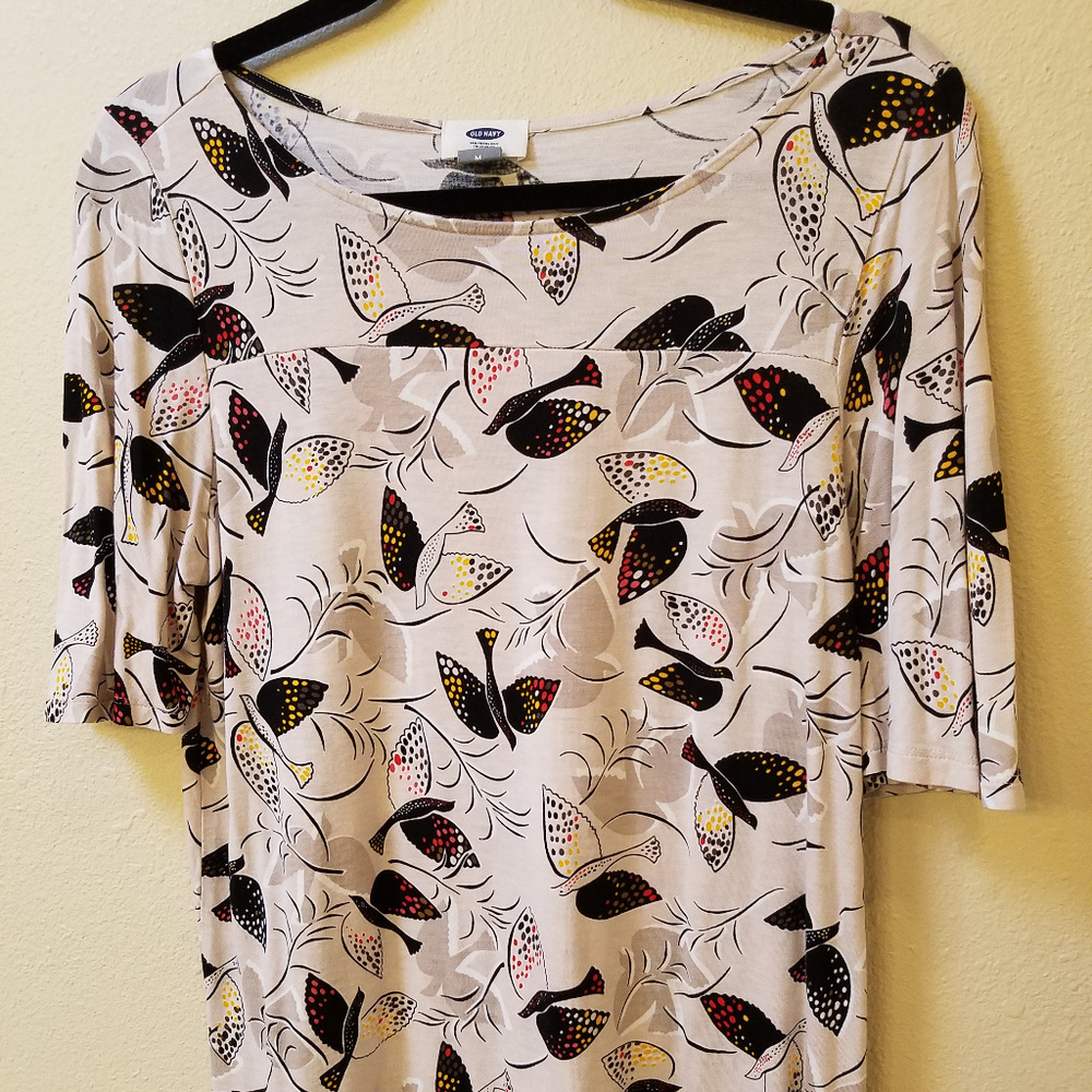 Old Navy Relaxed Print Top